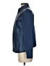 Peter Nygard 100% Leather Blue Leather Jacket Size 2 - photo 5