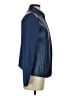 Peter Nygard 100% Leather Blue Leather Jacket Size 2 - photo 4