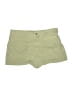 J.Crew Solid Green Khaki Shorts Size 14 - photo 1