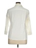 Apostrophe Ivory 3/4 Sleeve Button-Down Shirt Size XL - photo 2