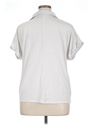 NY Collection Short Sleeve Blouse (view 2)