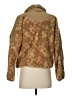 JoyLab 100% Polyester Animal Print Gold Faux Fur Jacket Size XS - photo 2