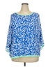 Foxcroft Blue Pullover Sweater Size 3X - photo 1
