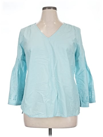 Soft Surroundings 3/4 Sleeve Blouse (view 1)