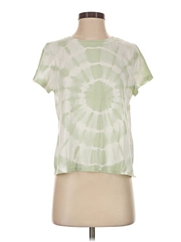 Madewell (Re)sourced Cotton Swing Crop Tee in Tie-Dye (view 1)