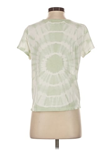 Madewell (Re)sourced Cotton Swing Crop Tee in Tie-Dye (view 2)