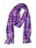 Old Navy 100% Polyester Plaid Purple Scarf One size - photo 1
