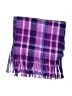 Old Navy 100% Polyester Plaid Purple Scarf One size - photo 2