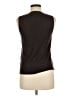 Neiman Marcus Brown Sleeveless Top Size M - photo 2