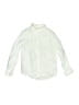 Janie and Jack 100% Linen Solid Ivory Long Sleeve Button-Down Shirt Size 7 - photo 1