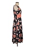 Perceptions Floral Black Casual Dress Size S - photo 4