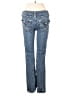 L.A. Idol Paisley Blue Jeans Size 1 - photo 2