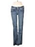 L.A. Idol Paisley Blue Jeans Size 1 - photo 1