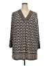 Jones New York Black Kimono Size 3X - photo 1