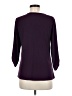 Perseption Concept Purple 3/4 Sleeve Blouse Size M - photo 2