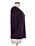 Perseption Concept Purple 3/4 Sleeve Blouse Size M - photo 4