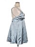 Lulus 100% Polyester Metallic Silver Cocktail Dress Size XL - photo 4