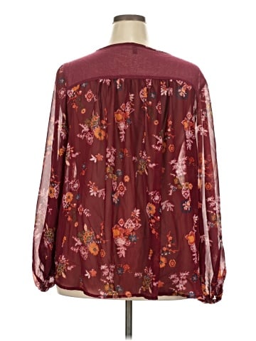 Derek Heart Long Sleeve Blouse (view 2)