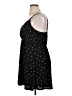 Blue Rain Polka Dots Black Cocktail Dress Size XL - photo 5