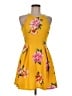 Soprano Tropical Yellow Cocktail Dress Size M - photo 1