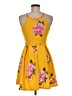 Soprano Tropical Yellow Cocktail Dress Size M - photo 2