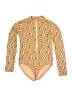Crewcuts Yellow One Piece Swimsuit Size 8 - photo 1
