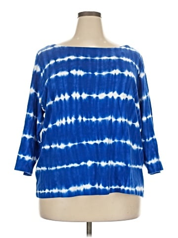 Jones New York Signature 3/4 Sleeve Top (view 1)