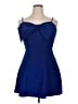 Lulus Stars Blue Cocktail Dress Size XL - photo 1