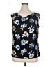 Kasper Black Sleeveless Blouse Size XL - photo 1