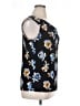 Kasper Black Sleeveless Blouse Size XL - photo 4
