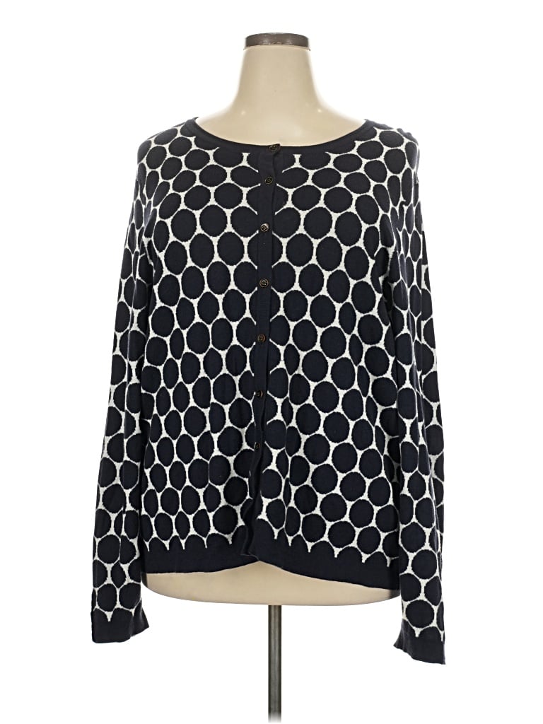 Pre-owned Foxcroft Cardigan Sweater In Black