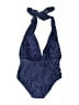 Nicole Miller Polka Dots Blue One Piece Swimsuit Size XL - photo 2