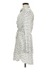 Gap 100% Polyester Polka Dots Ivory Casual Dress Size M - photo 5