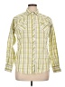 Ariat Yellow Long Sleeve Button-Down Shirt Size XL - photo 1
