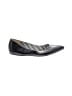 Ollio Stripes Black Flats Size 10 - photo 1