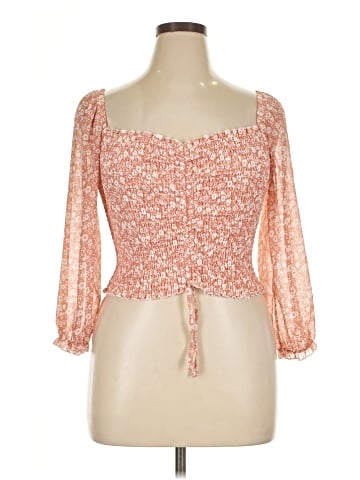 Almost Famous 3/4 Sleeve Blouse (view 1)