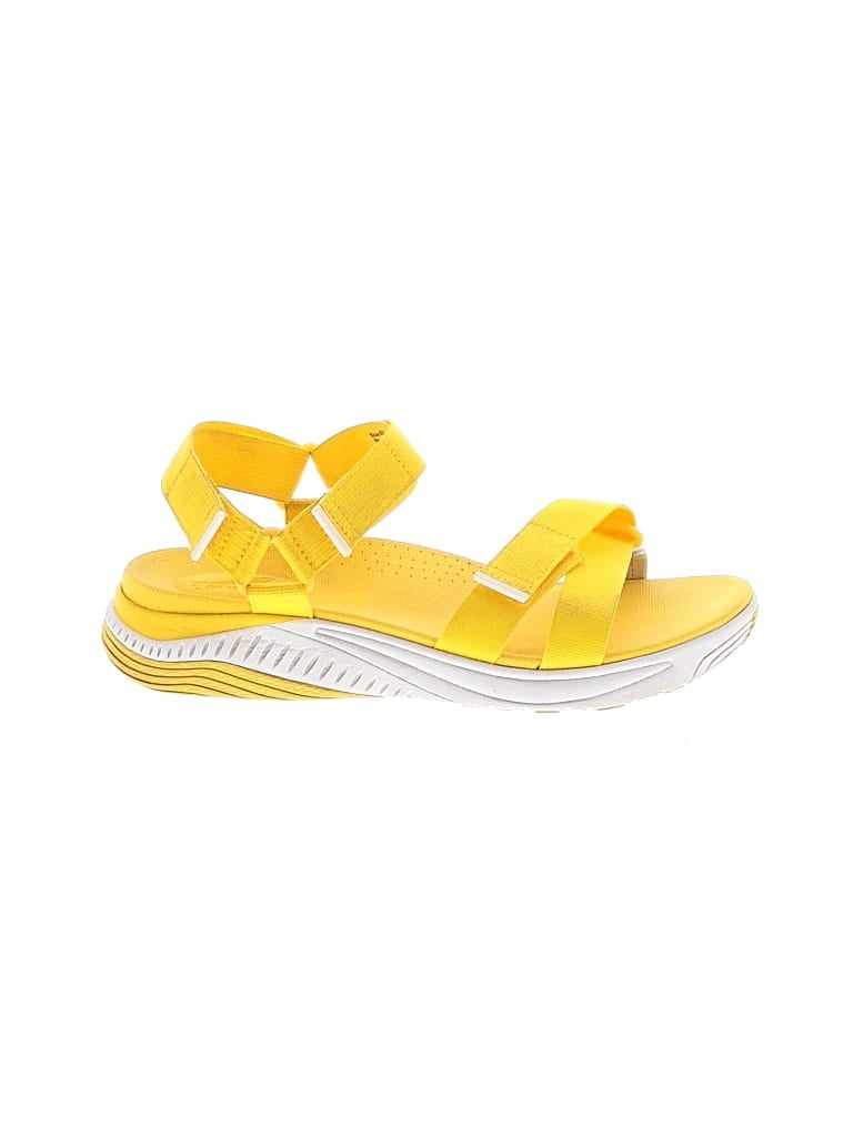 Pre-owned Dansko Sandals In Yellow