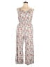 dip Floral Ivory Jumpsuit Size 1X - photo 1
