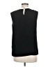 Ted Baker London 100% Polyester Black Sleeveless Blouse Size 8 (3) - photo 2