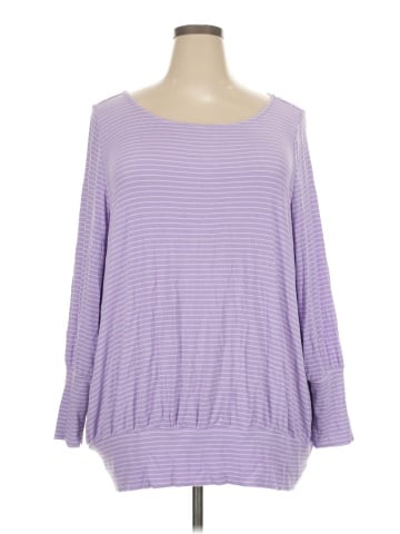 Lane Bryant 3/4 Sleeve T-Shirt (view 1)