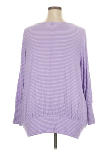 Lane Bryant 3/4 Sleeve T-Shirt (view 2)