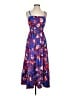 Grace Karin Print Blue Casual Dress Size S - photo 1