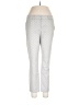 Kenar Chevron-herringbone Silver Casual Pants Size 8 - photo 1
