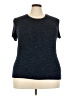 Avia Tweed Blue Short Sleeve T-Shirt Size 22 - photo 1