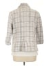 Elle Plaid Ivory Blazer Size L - photo 2