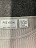 Preview Collection Silver Short Sleeve Turtleneck Size M - photo 7