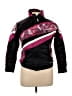 Assorted Brands 100% Nylon Graphic Purple Black Jacket Size 12 - photo 1
