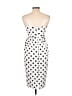 ASOS Polka Dots White Cocktail Dress Size 6 - photo 2