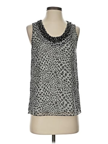 Diane von Furstenberg Sleeveless Silk Top (view 1)