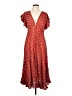 Auguste Polka Dots Red Casual Dress Size 8 - photo 1